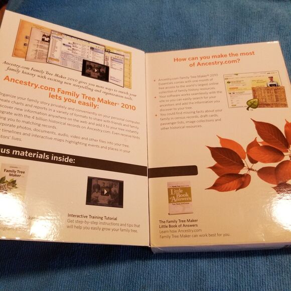 Family Tree Maker 2010 from Ancestry.com - Picture 3 of 6